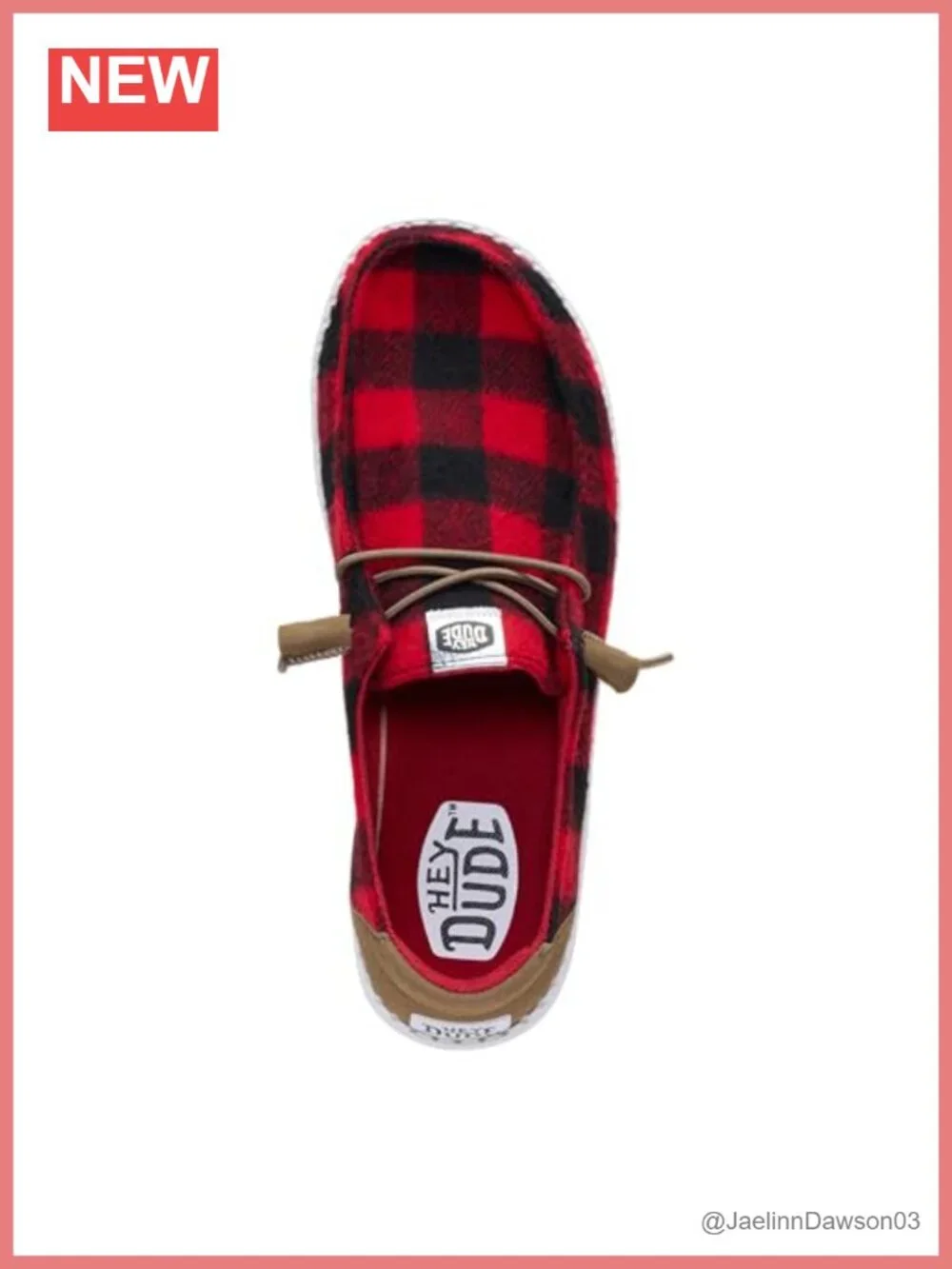 Plaid Textile Slip On Loafer Lightweight Comfortable Women's Shoe